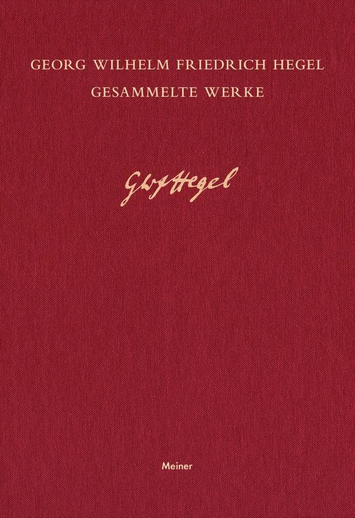 Frühe Schriften I
