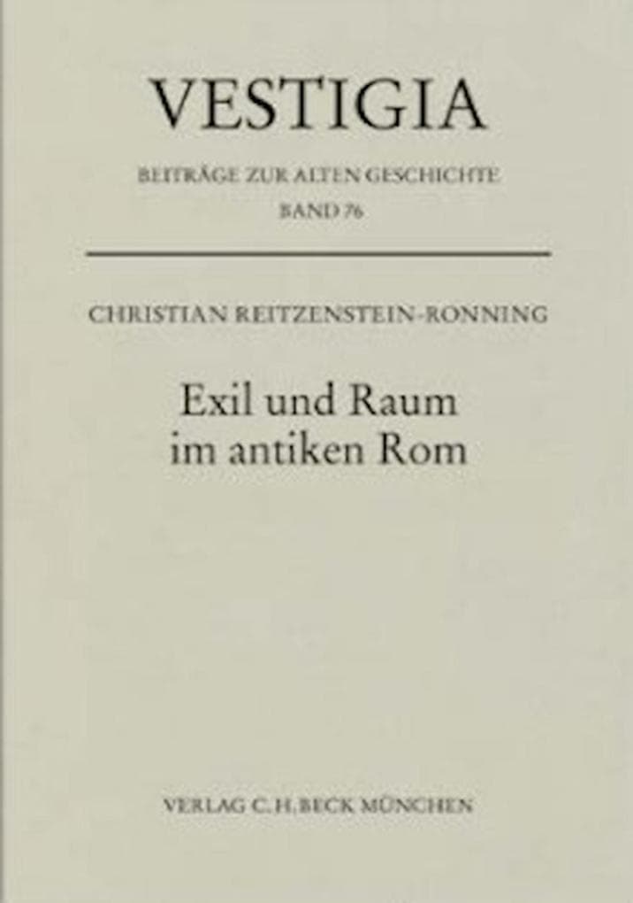 Exil und Raum im antiken Rom
