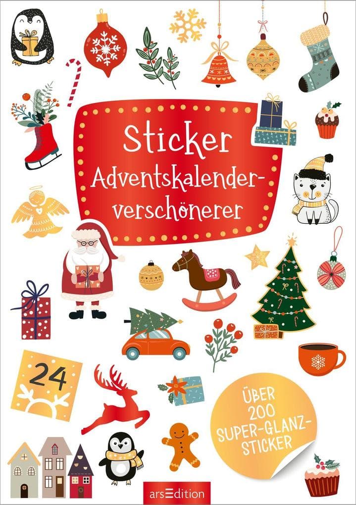 Sticker Adventskalenderverschönerer
