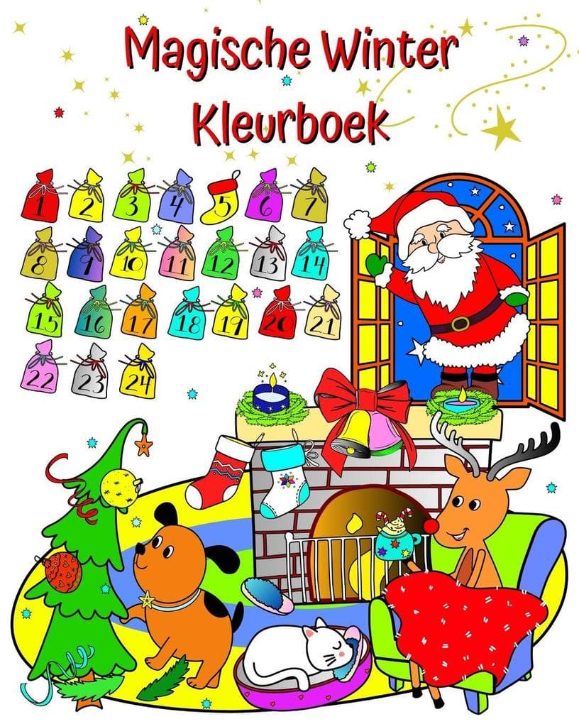 Magische Winter Kleurboek