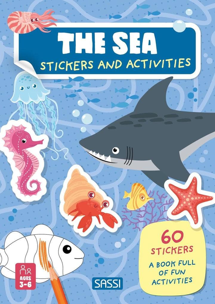 The sea. Stickers and activities