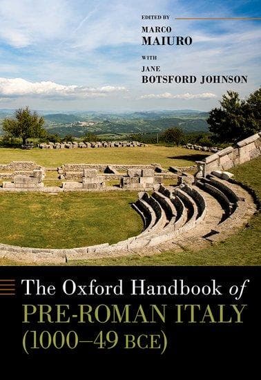 The Oxford Handbook of Pre-Roman Italy (1000--49 Bce)