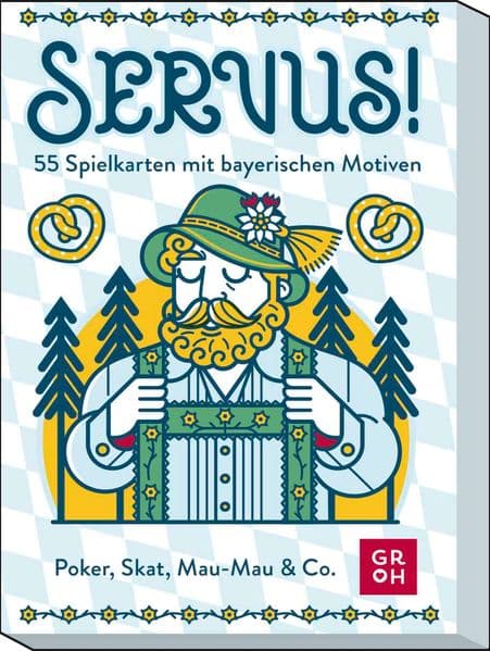 Servus! 55 Spielkarten mit bayerischen Motiven