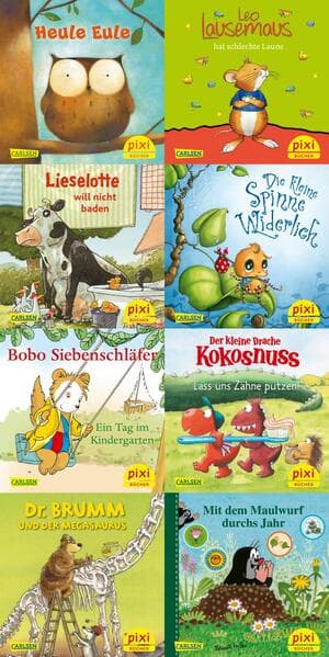 Pixi-Box 297: Pixis liebste Kinderbuch-Helden (8x8 Exemplare)