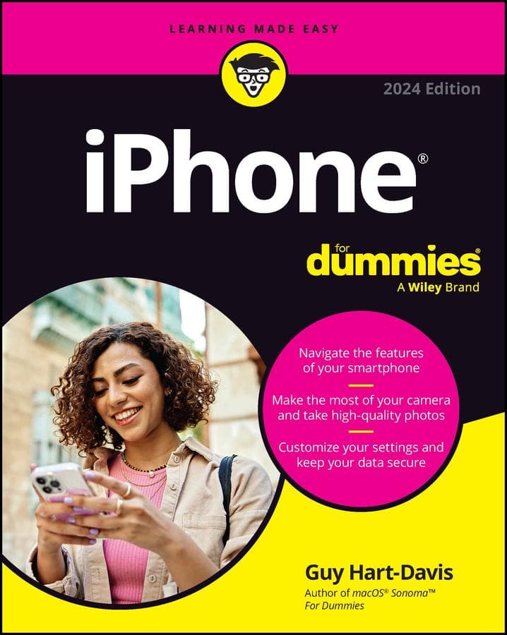 iPhone For Dummies, 2024 Edition