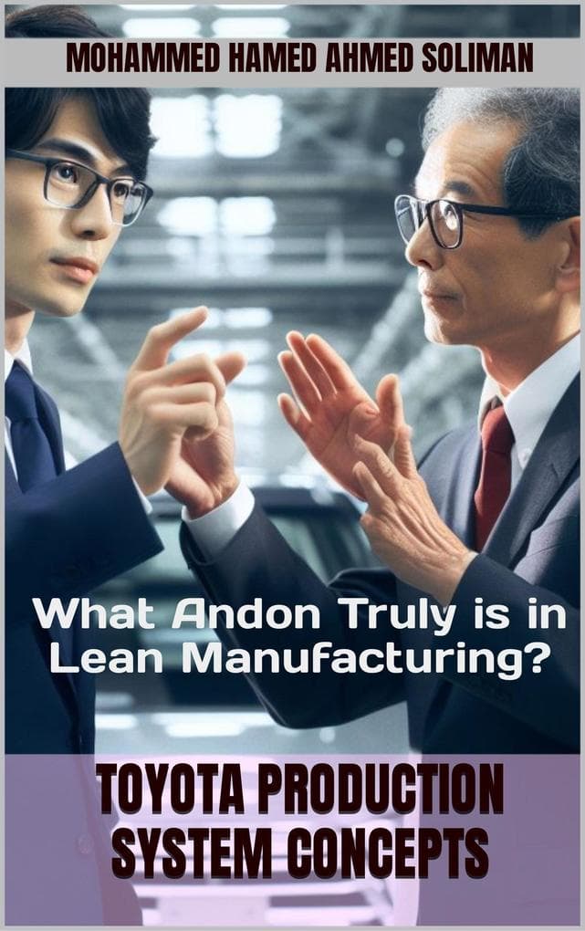 What Andon Truely is in Lean Manufacturing? (Toyota Production System Concepts)