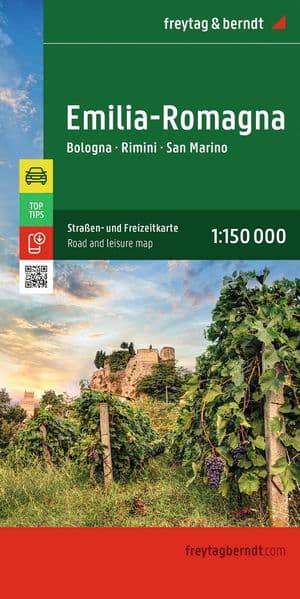 freytag & berndt Straßenkarte Emilia-Romagna 1:150.000