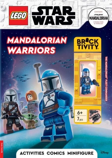 LEGO® Star Wars(TM): Mandalorian Warriors Activity Book (with Mandalorian Fleet Commander LEGO minifigure)