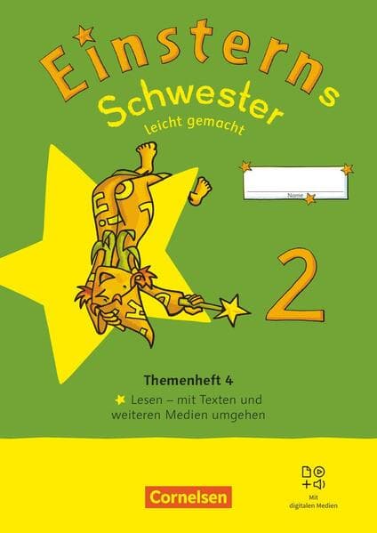 Einsterns Schwester 2. Schuljahr. Leicht gemacht - Themenheft 4: Lesen - Verbrauchsmaterial