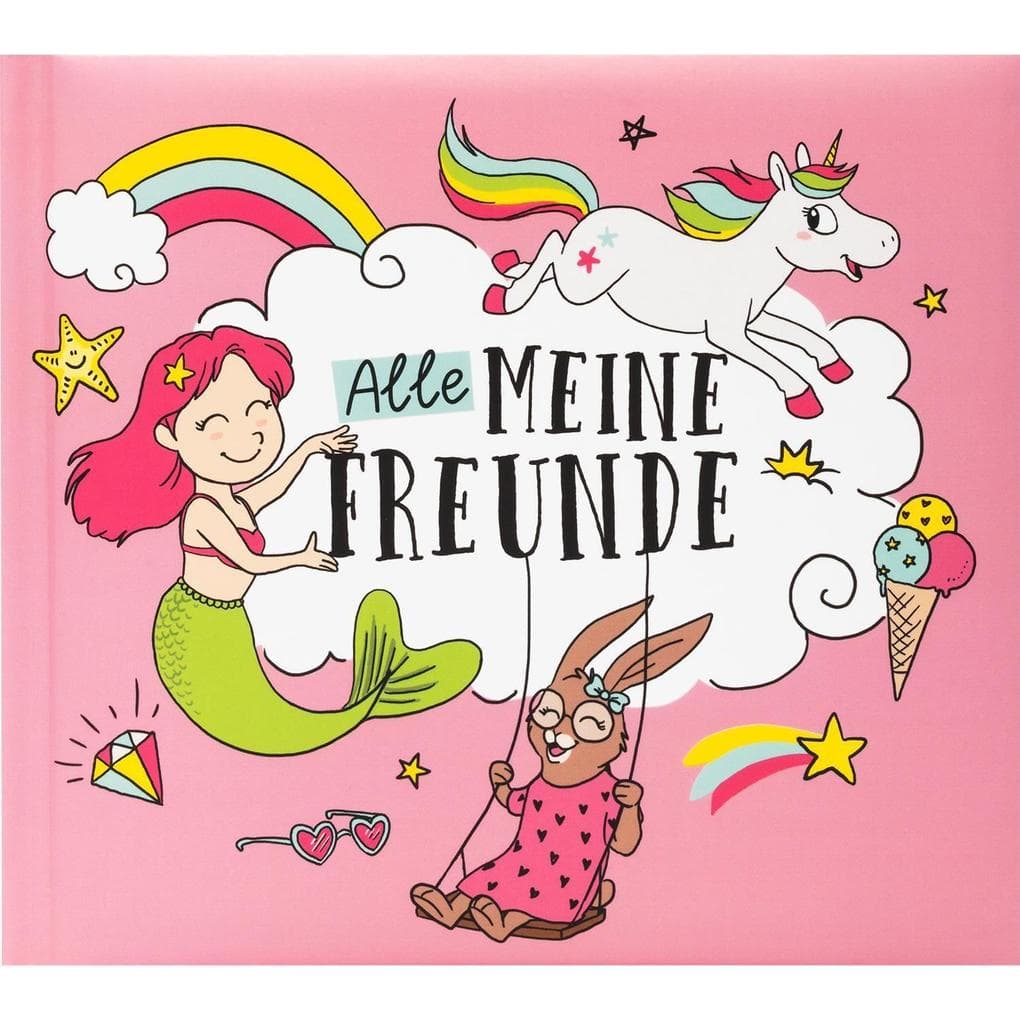 GRUSS & CO Freundebuch Motiv "Alle meine Freunde"
