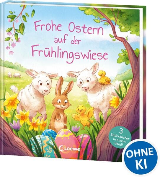 Frohe Ostern auf der Frühlingswiese
