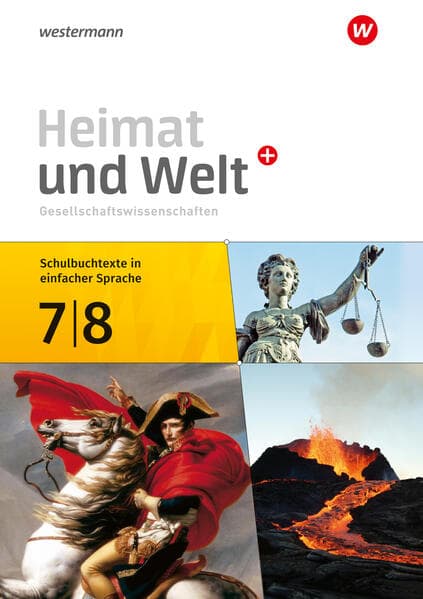 Heimat und Welt Plus 7 / 8. Schulbuchtexte in einfacher Sprache. Für Berlin und Brandenburg