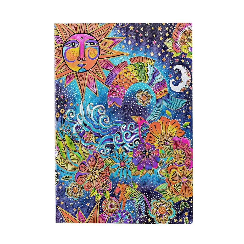 Celestial Magic (Whimsical Creations) Grande Sketchbooks Hardback Journal (Elastic Band Closure)