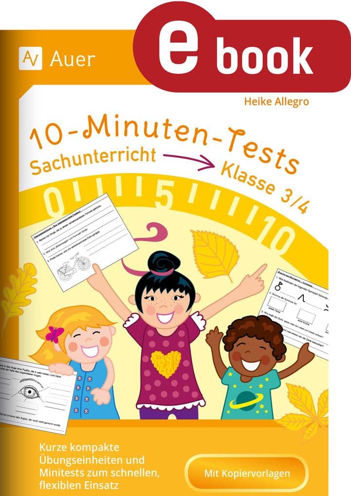 10-Minuten-Tests Sachunterricht - Klasse 3/4