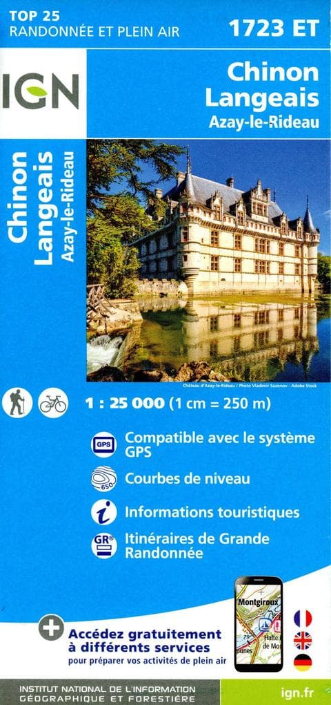 1723ET Chinon Langeais Azey -le-Rideau