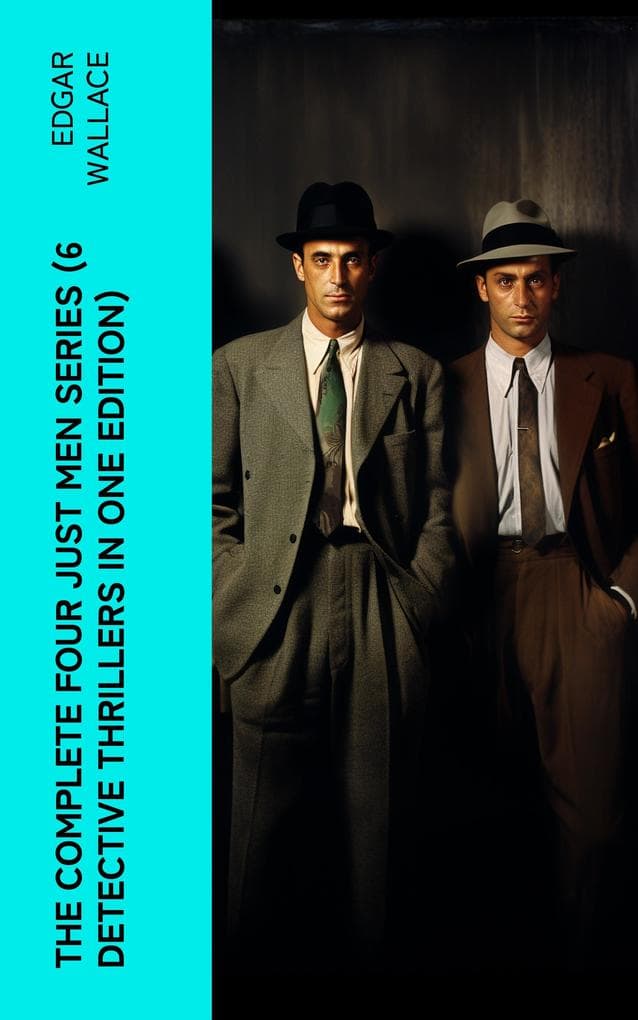 The Complete Four Just Men Series (6 Detective Thrillers in One Edition)