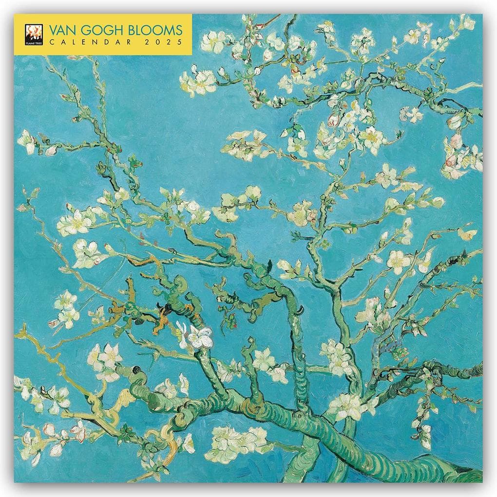 Vincent Van Gogh Blooms Wall Calendar 2025 (Art Calendar)
