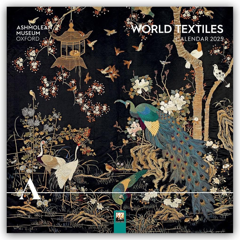 Ashmolean Museum: World Textiles Wall Calendar 2025 (Art Calendar)