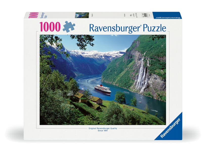 1000 Teile - Norwegischer Fjord