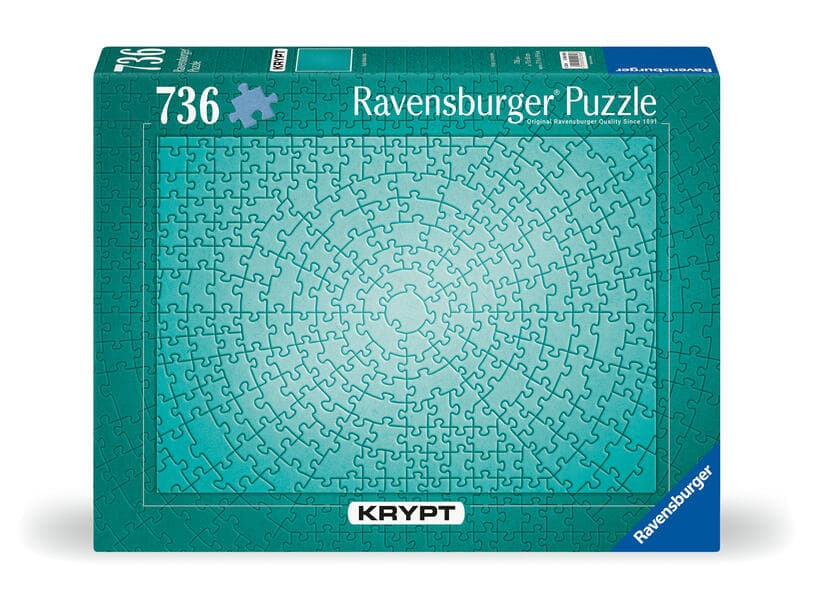 Erwachsenenpuzzle 736 Teile - Krypt Metallic Mint