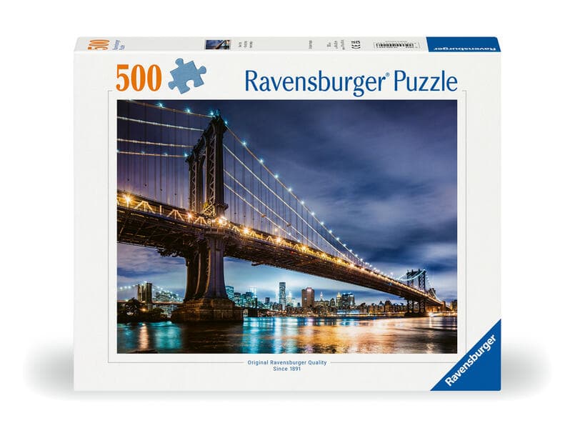 Erwachsenenpuzzle 500 Teile - New York - die Stadt, die niemals schläft