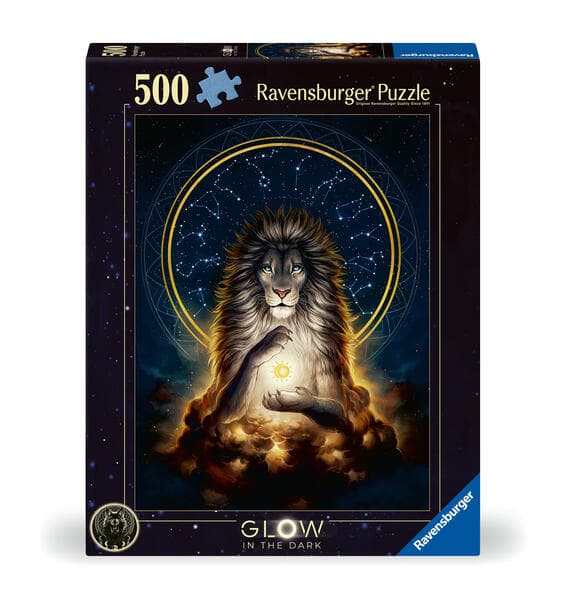 Erwachsenenpuzzle 500 Teile - Leuchtender Löwe