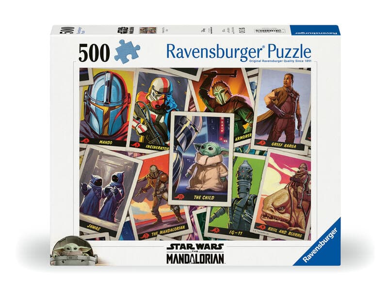 Erwachsenenpuzzle 500 Teile - Star Wars The Mandalorian - Auf der Suche nach dem Kind