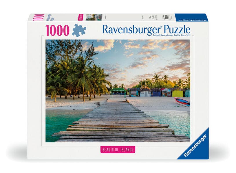 Erwachsenenpuzzle 1000 Teile - Karibische Insel