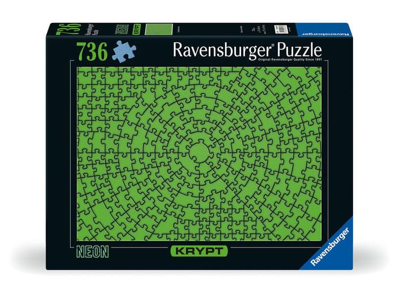 Erwachsenenpuzzle 736 Teile - Krypt Neon Green