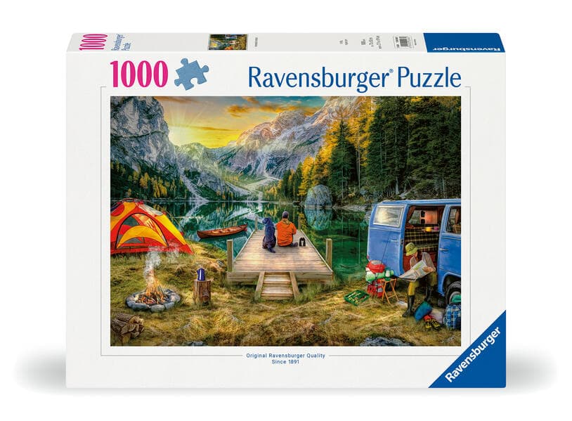 Erwachsenenpuzzle 1000 Teile - Campingurlaub
