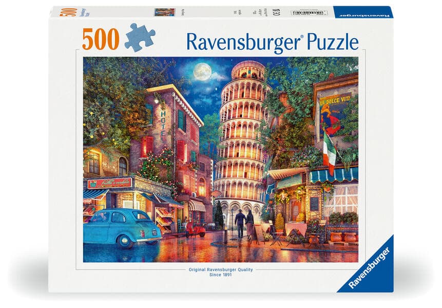 Erwachsenenpuzzle 500 Teile - Abends in Pisa