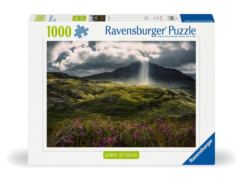 Erwachsenenpuzzle 1000 Teile - Mysteriöse Berge