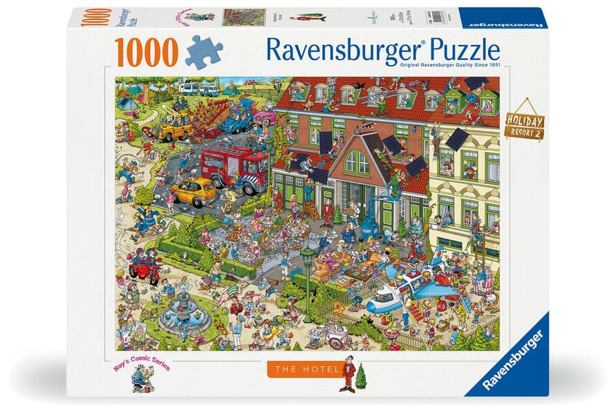 Erwachsenenpuzzle 1000 Teile - Ray Nicholson - Das Hotel
