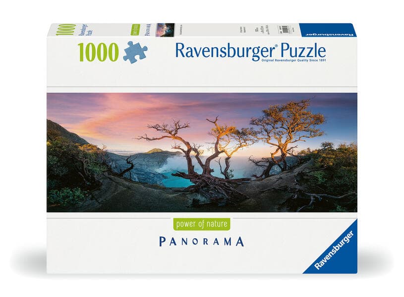 Erwachsenenpuzzle 1000 Teile - Schwefelsäure See am Mount Ijen, Java