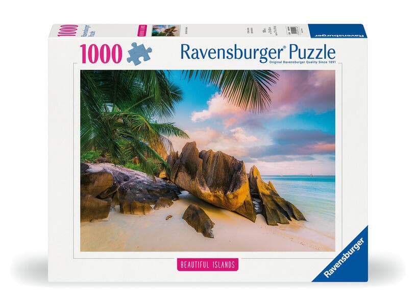 Erwachsenenpuzzle 1000 Teile - Seychellen