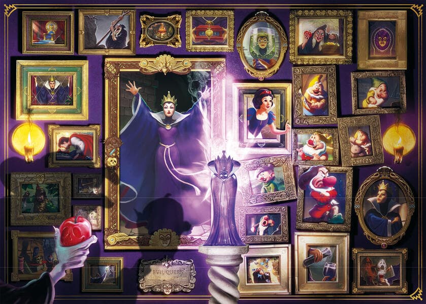 Erwachsenenpuzzle 1000 Teile - Disney Villainous - Evil Queen