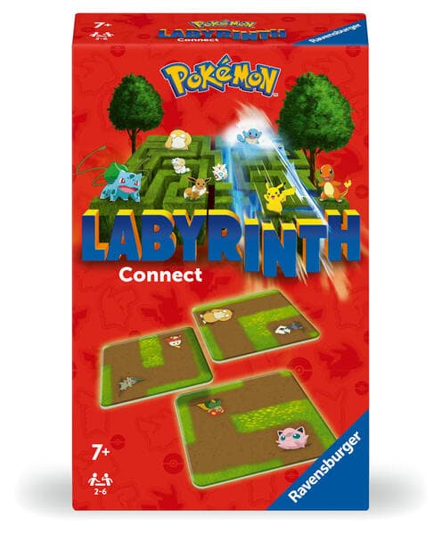 Pokémon: Labyrinth Connect - Reisespiel ab 7 Jahre