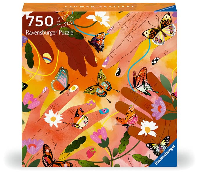 Erwachsenenpuzzle 750 Teile - Blumen Festival