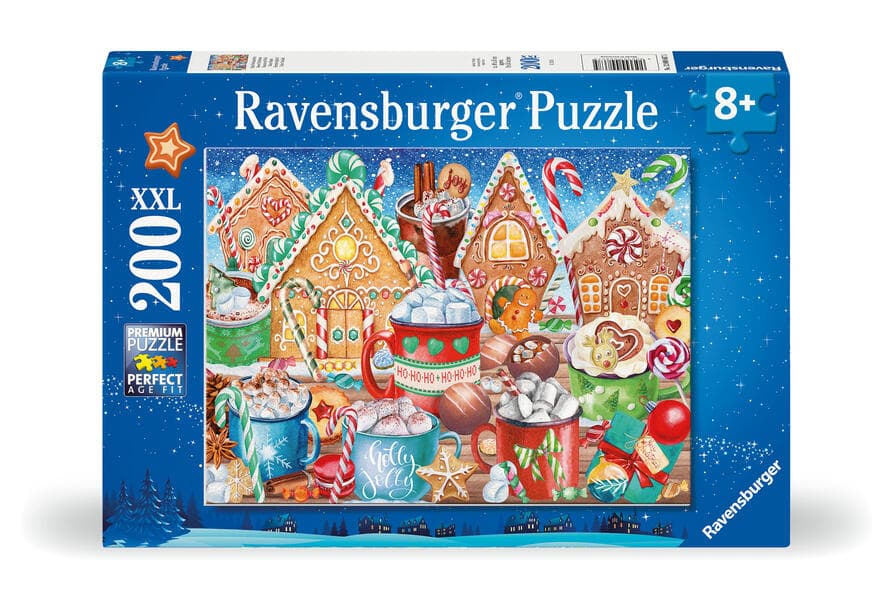 Kinderpuzzle 200 XXL Teile - Süße Weihnachten