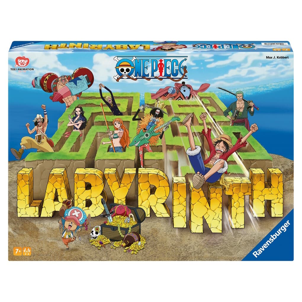 One Piece Labyrinth - Gesellschaftsspiel & Brettspiel ab 7 Jahre