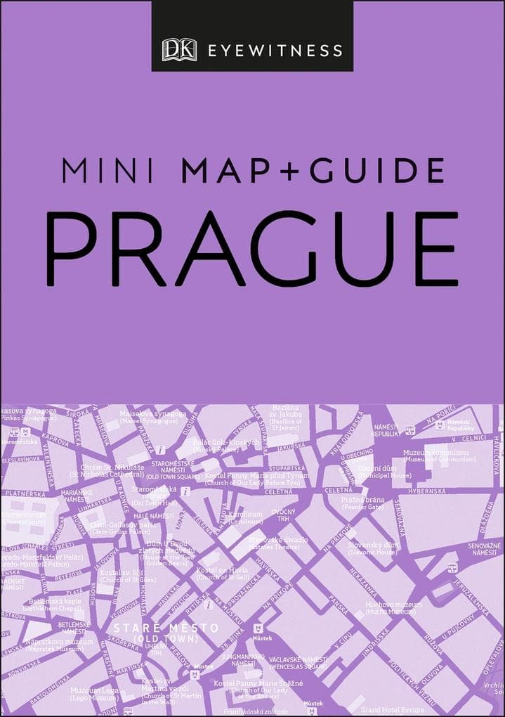 DK Prague Mini Map and Guide