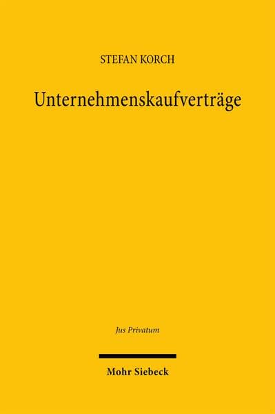 Unternehmenskaufverträge