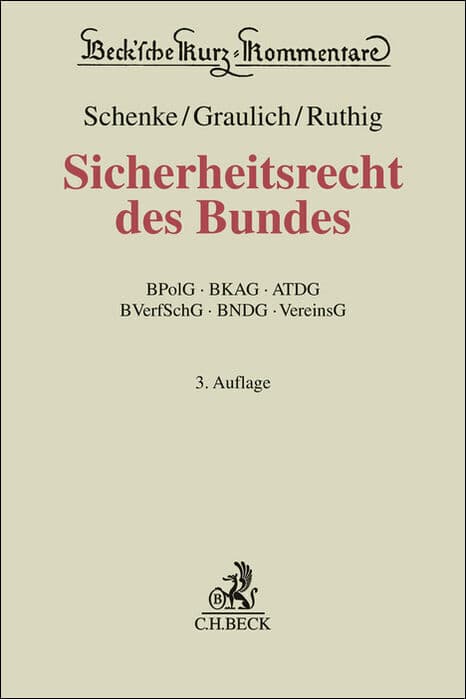 Sicherheitsrecht des Bundes