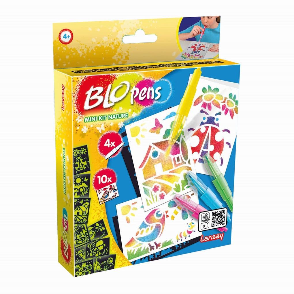 Lansay - BLOPENS Sprühstifteset Mini Natur
