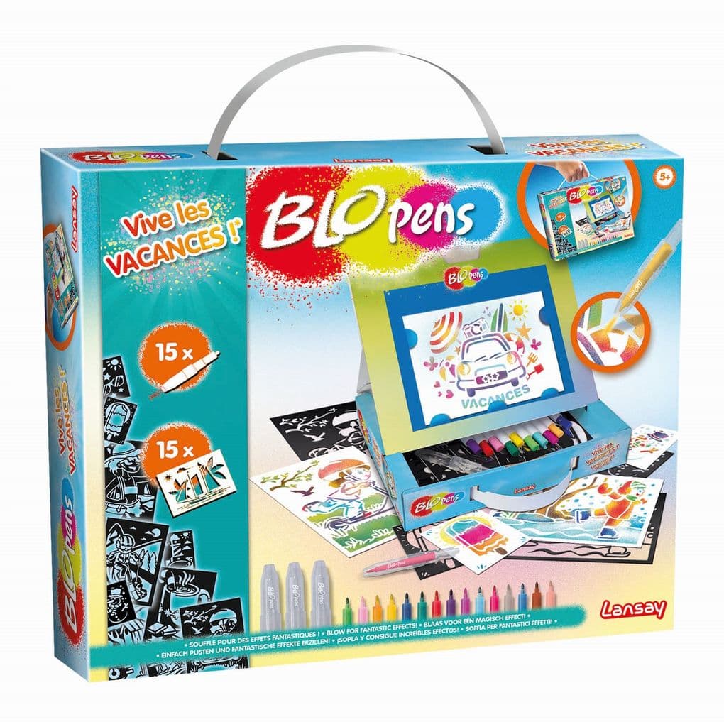 Lansay - BLOPENS Sprühstifteset Koffer