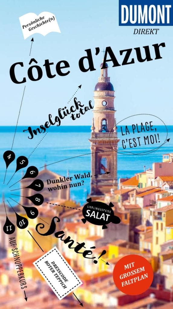 DUMONT direkt Reiseführer E-Book Côte d'Azur