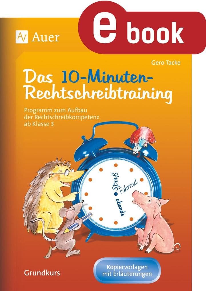10-Minuten-Rechtschreibtraining für den Unterricht