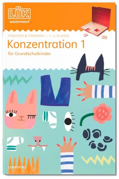 LÜK - 1./2./3./4. Klasse - Fördern & Fordern Konzentration 1