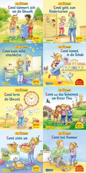 Pixi-Box 300: Neue Abenteuer mit Conni (8 x 8 Exemplare)