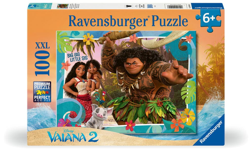 Kinderpuzzle 100 XXL Teile - Disney Vaiana 2 - Aufbruch in neue Welten